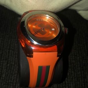 SLIGHTLY USED GUCCI WATCH